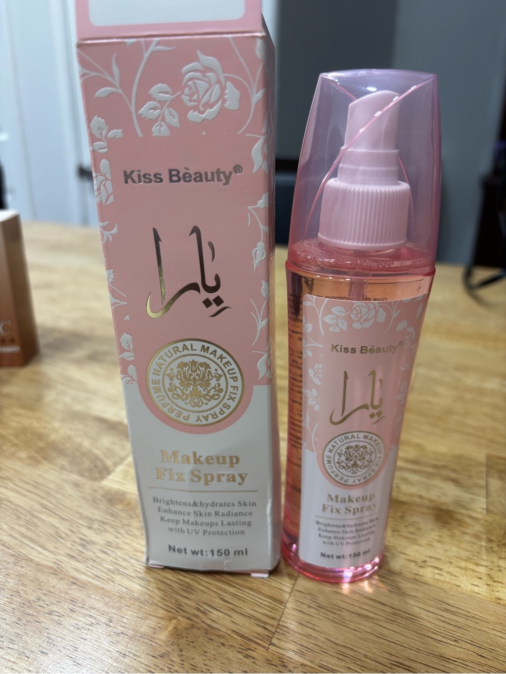 Kiss Beauty Yara Inspired Makeup Fix Spray - Hydrating Setting Mist